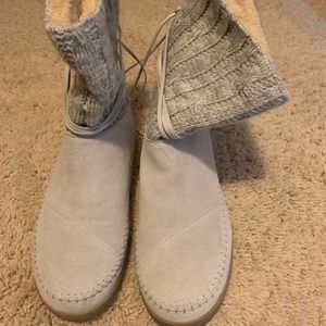 Toms Nepal sweater knit Boots